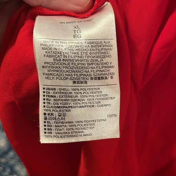 Banana Republic factory red work blouse XL - Picture 4 of 4